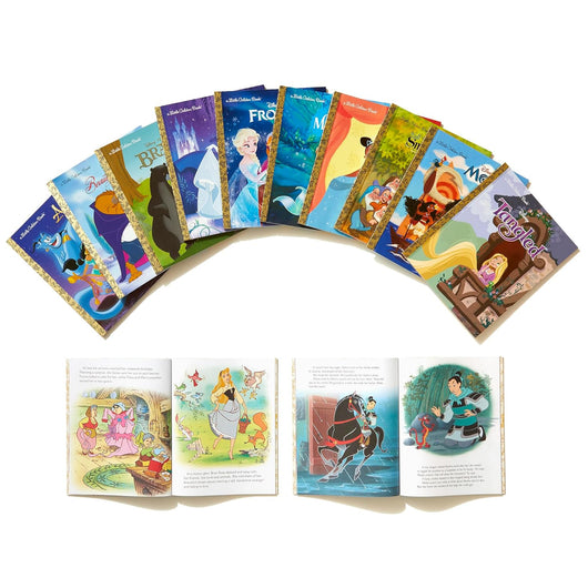 Ultimate Princess Boxed Set of 12 Little Golden Books